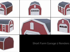 farm building collection 3D Model