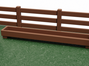 chicken coop pen 3D Model