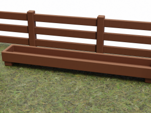 chicken coop pen 3D Model