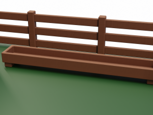 chicken coop pen 3D Model