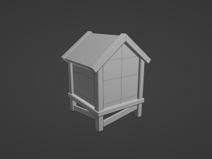 chicken coop pen 3D Model