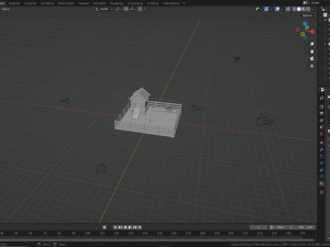 chicken coop pen 3D Model
