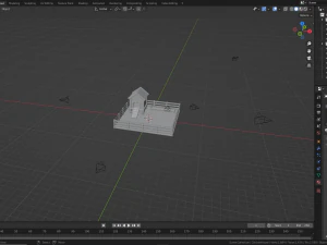 chicken coop pen 3D Model