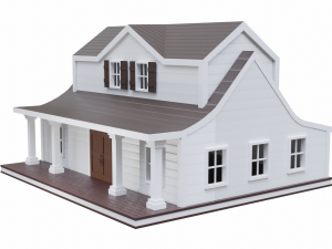 farmhouse Model 3D