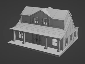 farmhouse 3D Model
