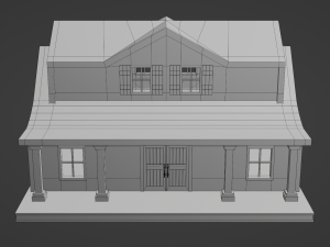 farmhouse Model 3D
