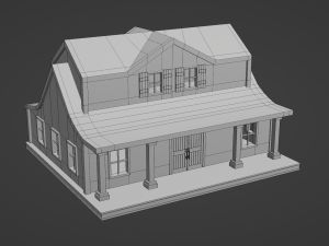 farmhouse Model 3D
