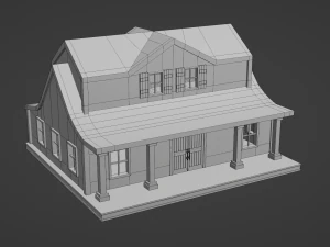 farmhouse 3D Model