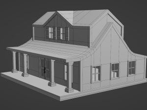 farmhouse Model 3D