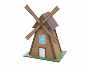 Windmill 3D Model