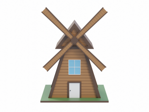 Windmill Model 3D