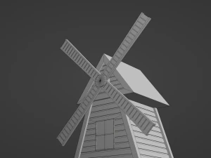 Mulino a vento Modello 3D