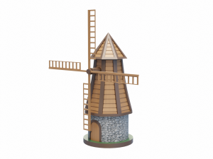 Windmill 2 3D 모델