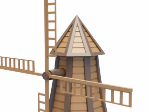 Windmill 2 3D Model