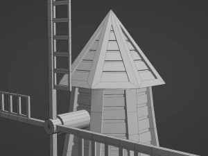 Windmill 2 3D Model