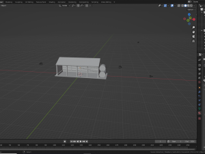 Pole Barn 3D Модель