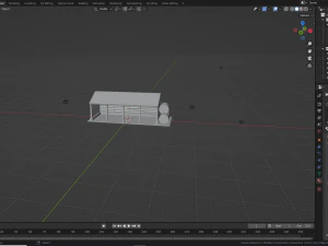 Pole Barn 3D Model