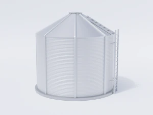 Caixa de gr&atilde;os Modelo 3D