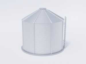 Grain Bin 3D 模型