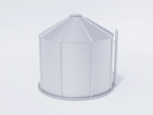 Caixa de gr&atilde;os Modelo 3D