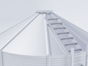 Grain Bin 3D 模型
