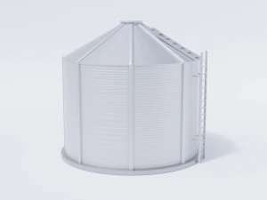 Caixa de gr&atilde;os Modelo 3D