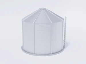 Caixa de gr&atilde;os Modelo 3D