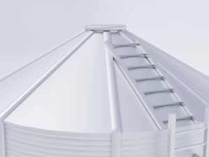 Grain Bin 3D 模型