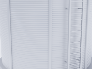 Grain Bin 3D 模型