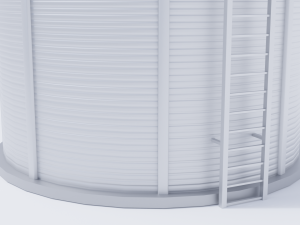 Grain Bin 3D 模型