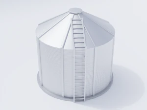 Caixa de gr&atilde;os Modelo 3D