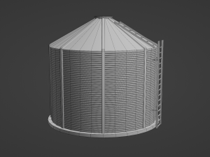 Grain Bin 3D 模型