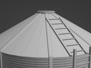 Caixa de gr&atilde;os Modelo 3D