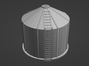 Grain Bin 3D 模型