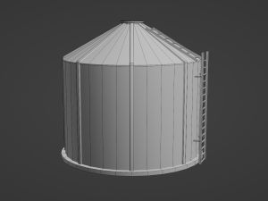 Grain Bin 3D 模型