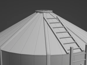 Caixa de gr&atilde;os Modelo 3D