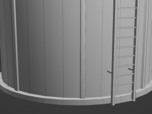 Grain Bin 3D 模型