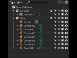 Caixa de gr&atilde;os Modelo 3D