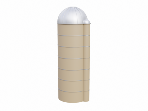 Farm Silo Modelo 3D