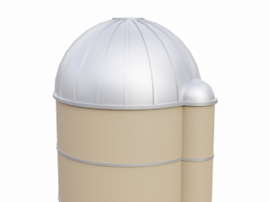 Farm Silo Model 3D