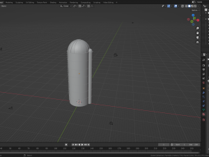 Farm Silo Model 3D
