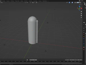 Farm Silo 3D Model