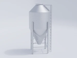 Tramoggia agricola Modello 3D