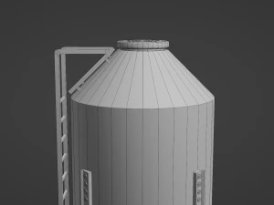 Tramoggia agricola Modello 3D