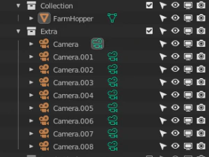 Tramoggia agricola Modello 3D