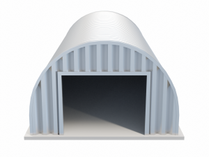 Metal Farm Shed 3D-Modell