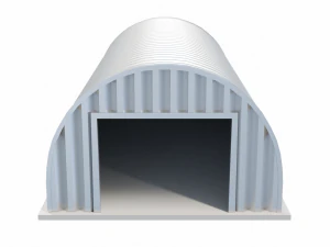 Metal Farm Shed 3D Model