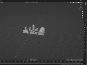 Farm Building Collection 2 3D Model