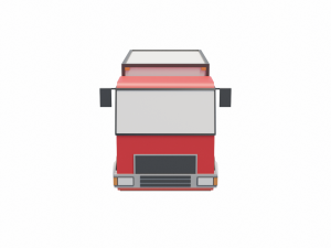 Box Truck 3Dモデル