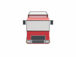 Box Truck 3D Model